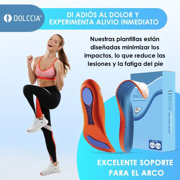 DOLCCIA ® PALMILHA ORTOPÉDICA